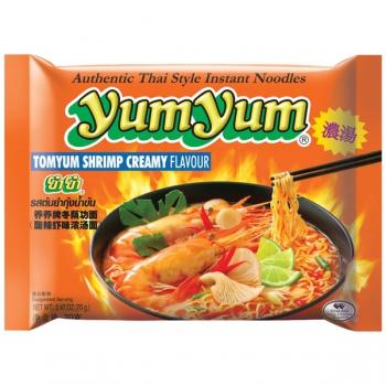 YumYum Instant Nudeln Garnelen-Rahm 70g Nudelsuppe