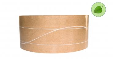 Wet adhesive tape 60 mm 3x thread reinforced brown