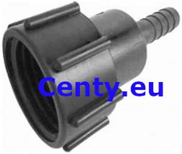 IBC container ADAPTER S60x6 DIN 61 to ¾ "connector drain tap water tap canister water tank DIN 61 IBC Adaptor With 3/4" Hose Barb