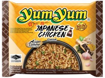 Yum Yum Instant Nudeln Japanisches Huhn Shoyu 60g Nudelsuppe