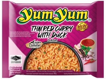 Yum Yum Instant Nudeln Rotes Curry Ente 60g Nudelsuppe