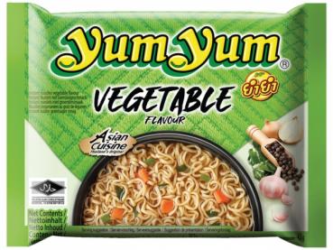 YumYum Instant Nudeln Gemüse Vegetable 60g Nudelsuppe