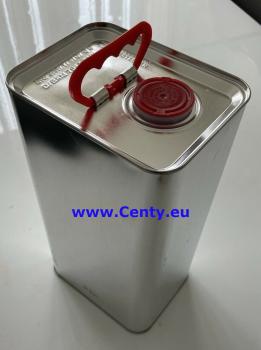 BLECHKANISTER 5L mit Verschluss leer UN Zulassung Metallkanister Metallbehälter Weißblech Tonne Feuertonne Dose Behälter Kanister