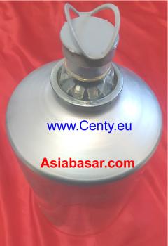 Alu 5L Kanne Aluminium Kanister Flaschen Tonne Fass Tonne Behälter Drum Trommel Zapfen Dose Vorratsbehälter
