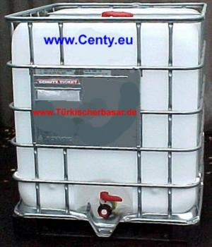 IBC Container 1000L Wassertank Tonne Fass Dose Öl Diesel Säuren Laugen Tank Regenwasser Behälter Vorratsbehälter