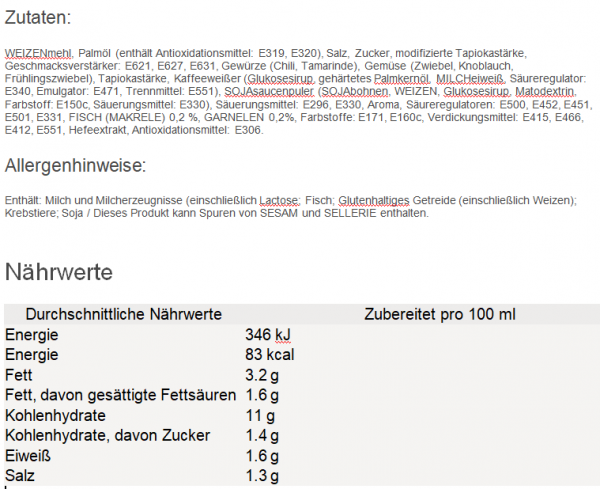 Ab 0,60 EUR je Stück